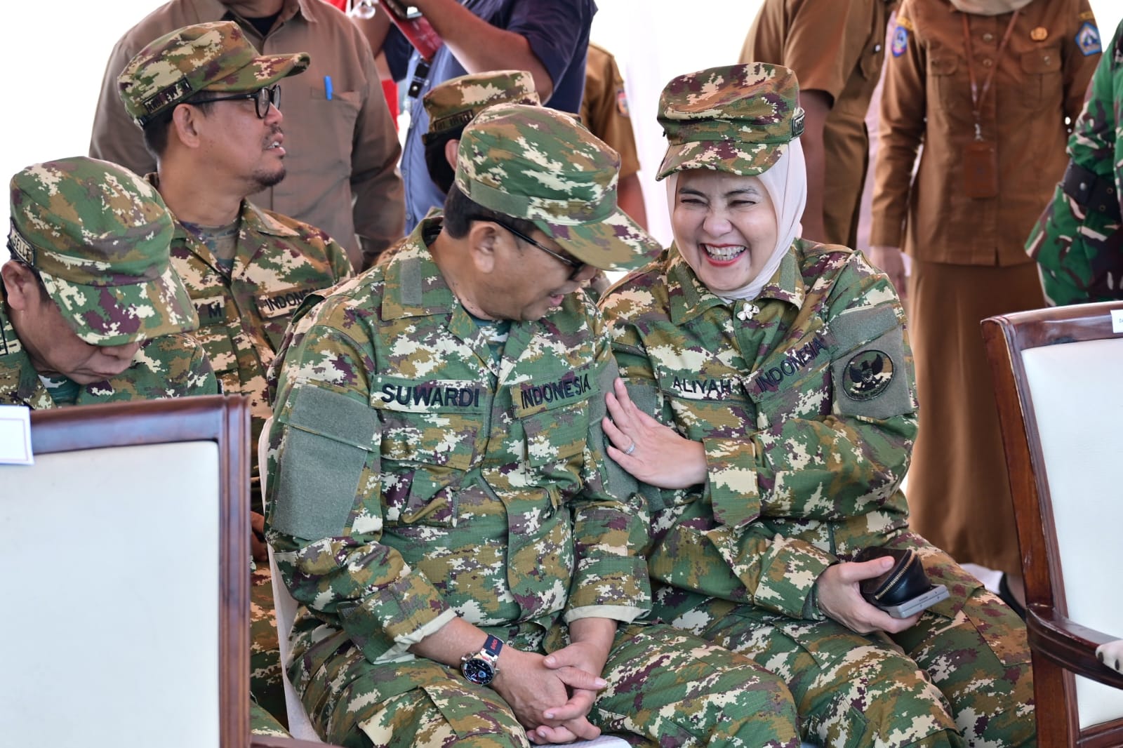 Pemkot Makassar Dukung Penguatan Bela Negara melalui Latsarmil Komcad ASN dan Kepala Desa