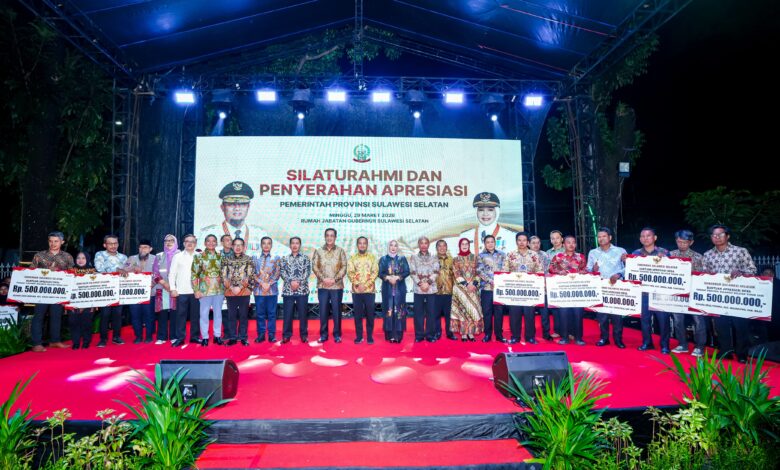 Gubernur Sulsel Perkuat Sinergi Pembangunan Lewat Silaturahmi Akbar bersama Forkopimda hingga Ribuan Kades