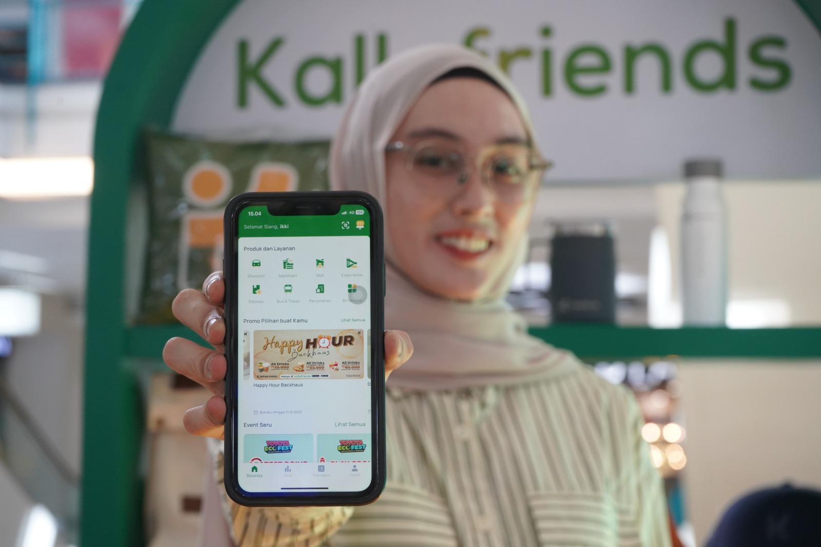 Kallafriends Bagi-bagi Hadiah Ramadan di Mal Ratu Indah, Pelanggan Berkesempatan Menang Emas