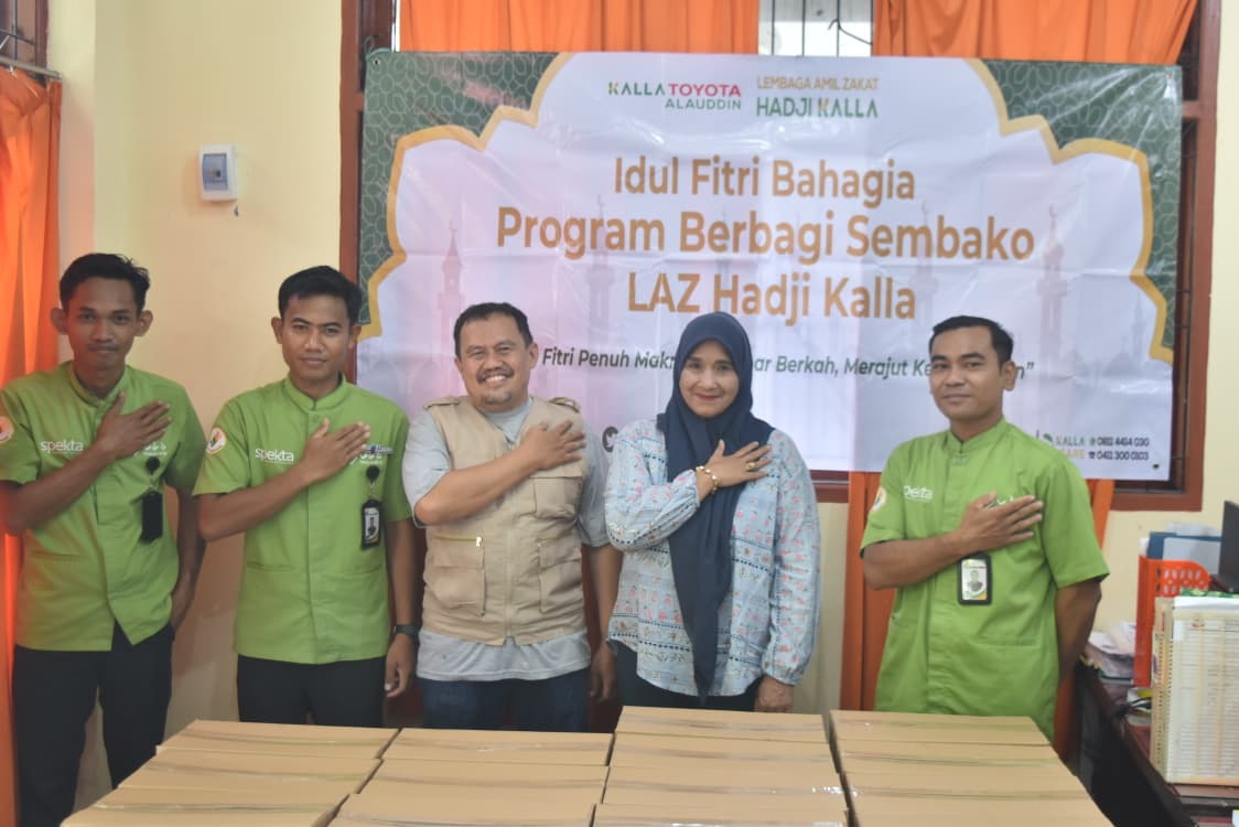 LAZ Hadji Kalla Salurkan Ribuan Paket Sembako Ramadan di 23 Kabupaten