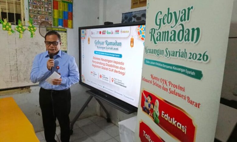 OJK Sulselbar Edukasi Keuangan Syariah bagi Penyandang Disabilitas di Makassar