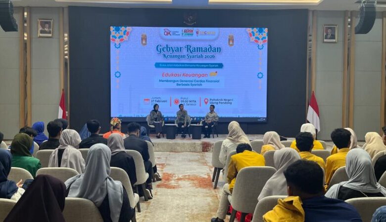 OJK Sulselbar Perkuat Literasi Keuangan Syariah, 100 Komunitas Ikut Edukasi di Makassar