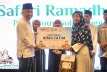 Sambut Idulfitri, PLN Group Berbagi Santunan Kepada Anak Yatim hingga Santri di Banggai