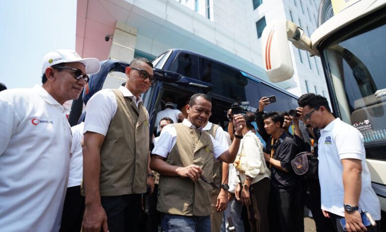 Berangkatkan 1.496 Peserta, Kementerian ESDM Bersama PLN dan BUMN Energi Fasilitasi Mudik Bareng Gratis ke 20 Rute Tujuan