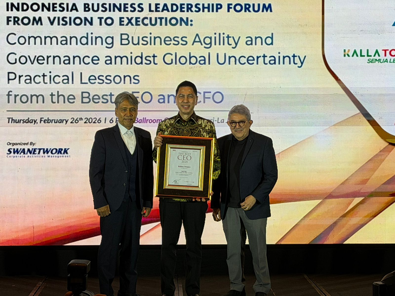 Di Balik Penghargaan The Best CEO 2025: Kepemimpinan Sunyi Robby Wijaya Mengubah Arah Kalla Toyota