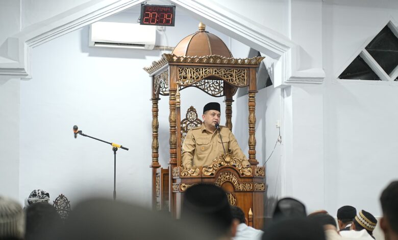 Safari Ramadan di Kecamatan Wajo, Wali Kota Makassar Tekankan Ibadah Akhir Ramadan Tanpa Euforia Petasan