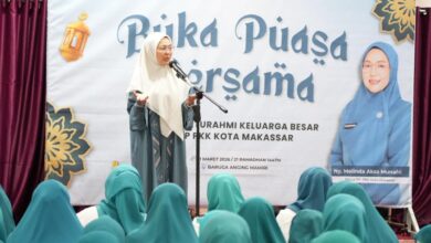 TP PKK, Bunda PAUD dan Dekranasda Makassar Pererat Silaturahmi Lewat Buka Puasa Bersama