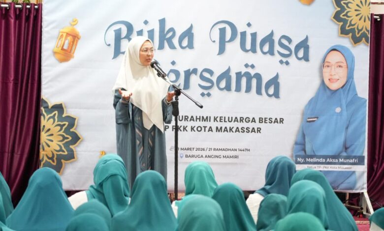 TP PKK, Bunda PAUD dan Dekranasda Makassar Pererat Silaturahmi Lewat Buka Puasa Bersama