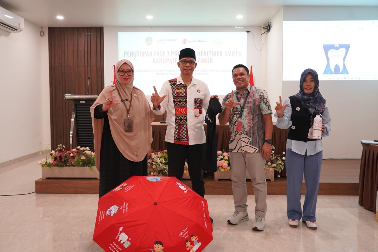 Healthier Smiles Fase 7: Sinergi Program Peningkatan Kesehatan Gigi Anak Lutim