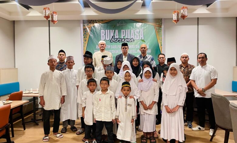 Vasaka Hotel Makassar Berbagi Kebahagiaan Ramadan Bersama Anak Yatim