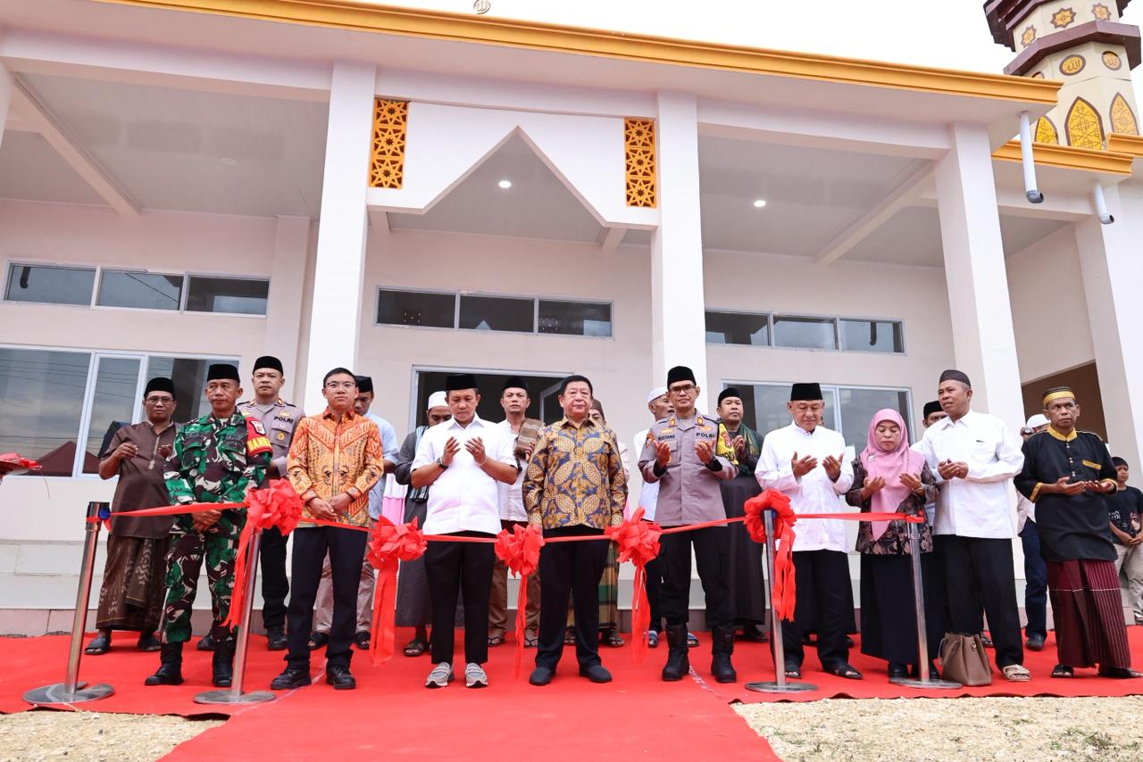 Huabao Bangun 3 Masjid di Morowali, Diresmikan Bupati untuk Masyarakat Lingkar Industri