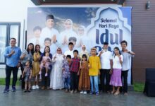 Usai Salat Idulfitri, Warga Padati Open House Bupati dan Wabup Luwu timur