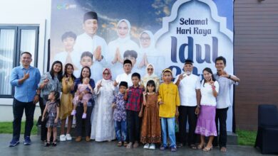 Usai Salat Idulfitri, Warga Padati Open House Bupati dan Wabup Luwu timur