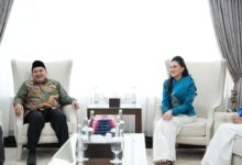 Gubernur Sherly Tjoanda Belajar Strategi PAD dan Inflasi ke Munafri saat Silaturahmi di Rujab