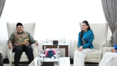 Gubernur Sherly Tjoanda Belajar Strategi PAD dan Inflasi ke Munafri saat Silaturahmi di Rujab