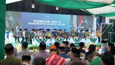 Wali Kota Makassar dan Mendikdasmen RI Hadiri Syawalan Muhammadiyah Sulsel, Perkuat Kolaborasi Pembangunan