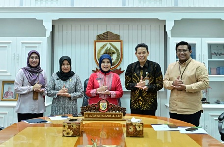 Aliyah Mustika Ilham Terima Audiensi BPJS Kesehatan Makassar
