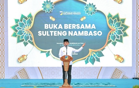 Gubernur Anwar Hafid Ajak Generasi Muda Perangi Narkoba pada Buka Puasa Bersama “Sulteng Nambaso”