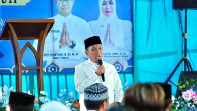Safari Ramadan di Towuti, Bupati Irwan Larang Kios Pasar Disewakan