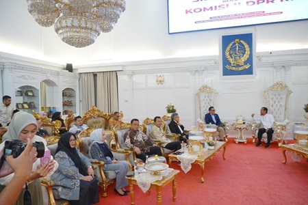 Silaturahmi Bersama Ketua Komisi II DPR RI, Wabup Lutim Bahas Aspirasi DOB Luwu Raya