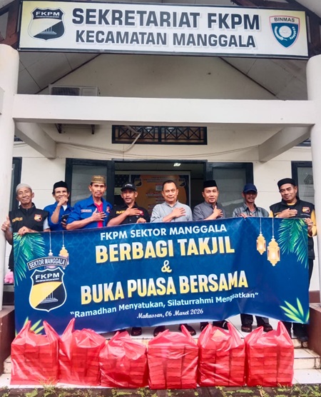 FKPM Sektor Manggala Berbagi 300 Takjil di Antang Raya, Pererat Silaturahmi Ramadan