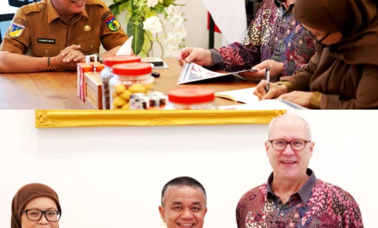 Wali Kota Palu Hadianto Rasyid Terima Kunjungan Tim RELO Kedubes AS