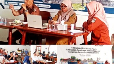 Dinas Penataan Ruang dan Pertanahan Kota Palu Sosialisasi Regulasi Penataan Ruang