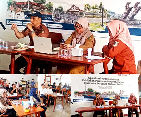 Dinas Penataan Ruang dan Pertanahan Kota Palu Sosialisasi Regulasi Penataan Ruang