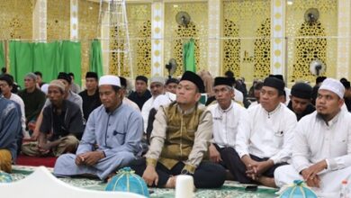 Peringatan Nuzulul Qur’an di Masjid Babul Khawer Luwu Timur Berlangsung Khidmat