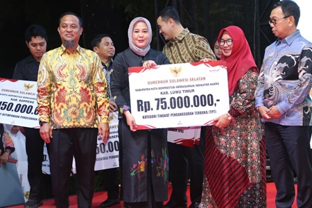 Luwu Timur Borong Tiga Penghargaan Bergengsi dari Pemprov Sulsel