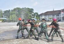 Tingkatkan Kemampuan dan Kesiapsiagaan, Kodaeral VI Gelar Simulasi Latihan PHH dan PEK