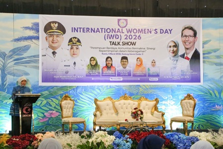Aliyah Mustika Ilham Buka International Women’s Day Talkshow 2026, Dorong Perempuan Makassar Berdaya dan Berperan Aktif
