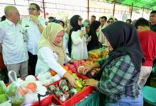 Wagub Sulteng Buka Gerakan Pangan Murah Serentak, Jaga Harga Bahan Pokok Jelang Ramadhan