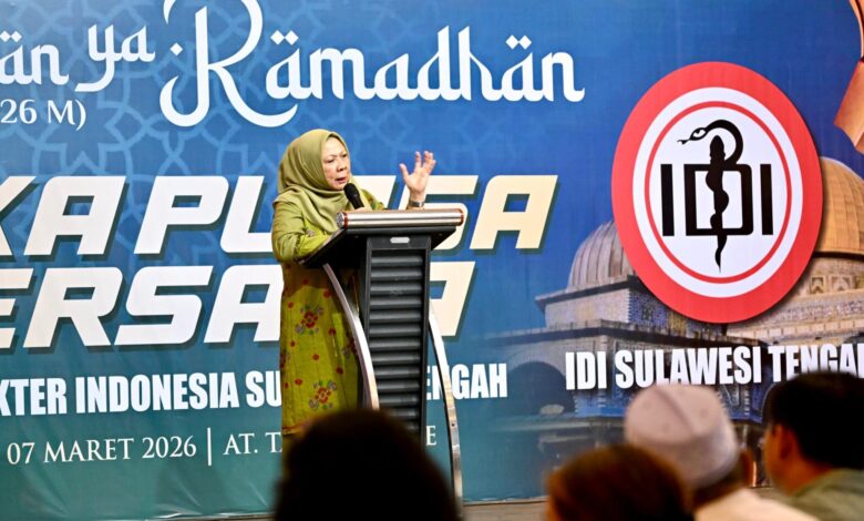 Wagub Sulteng Buka Puasa Bersama IDI: Momentum Jaga Silaturahmi