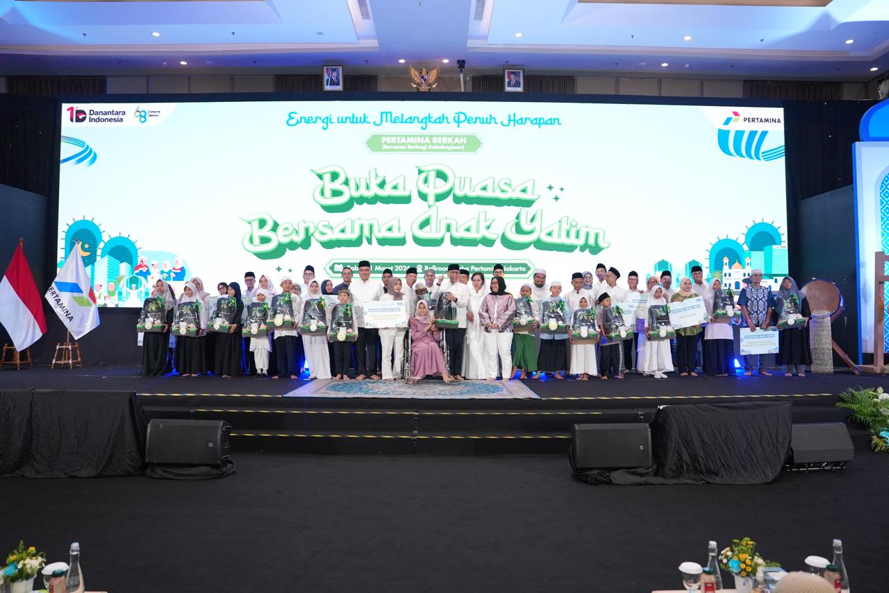 Energi Ramadan Penuh Harapan, Pertamina Salurkan Santunan bagi 29 Ribu Anak Yatim