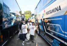 Dukung Program Pemerintah Hemat Energi, Pertamina Berangkatkan Ribuan Pemudik