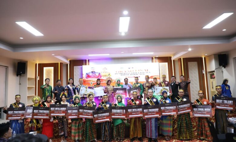 Bupati Irwan Hadiri Grand Final Duta Wisata Lutim 2026, Ini Daftar Juaranya