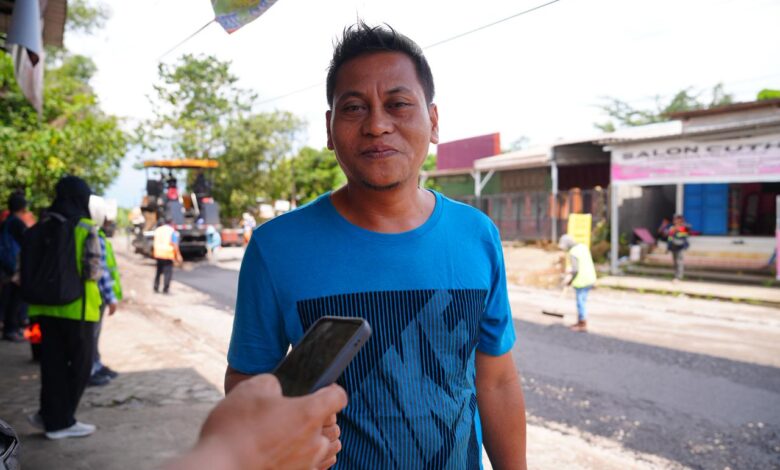 Warga Pattalasang Gowa Bersyukur, Perbaikan Jalan Poros Yasin Limpo Mulai Dirasakan