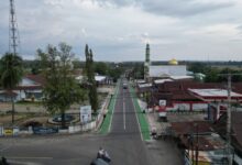 Pemprov Sulsel Tata Ruas Impa-Impa–Anabanua di Sidrap, Bahu Jalan Hijau Dilengkapi Jalur Sepeda