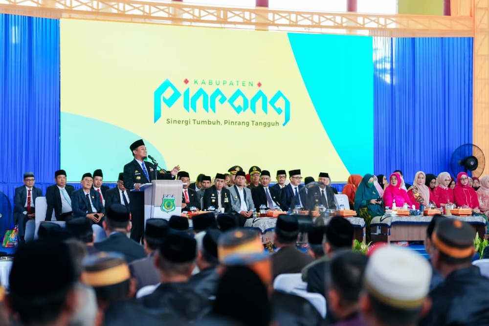 Hari Jadi ke-66 Kabupaten Pinrang, Gubernur Sulsel Tekankan Sinergi untuk Dongkrak Ekonomi dan Kesejahteraan