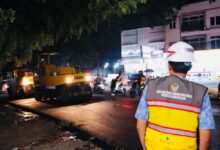 Pemprov Sulsel Kebut Pengaspalan Malam Hari, Polusi Debu Keluhan Warga Teratasi