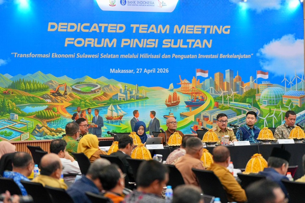 Pemprov Sulsel bersama BI Perkuat Hilirisasi dan Investasi Berkelanjutan di Forum Pinisi Sultan 2026