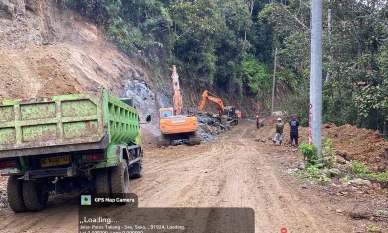 Jalan Menuju Seko Akhirnya Dibangun, Gubernur Sulsel: Dikerjakan Bertahap