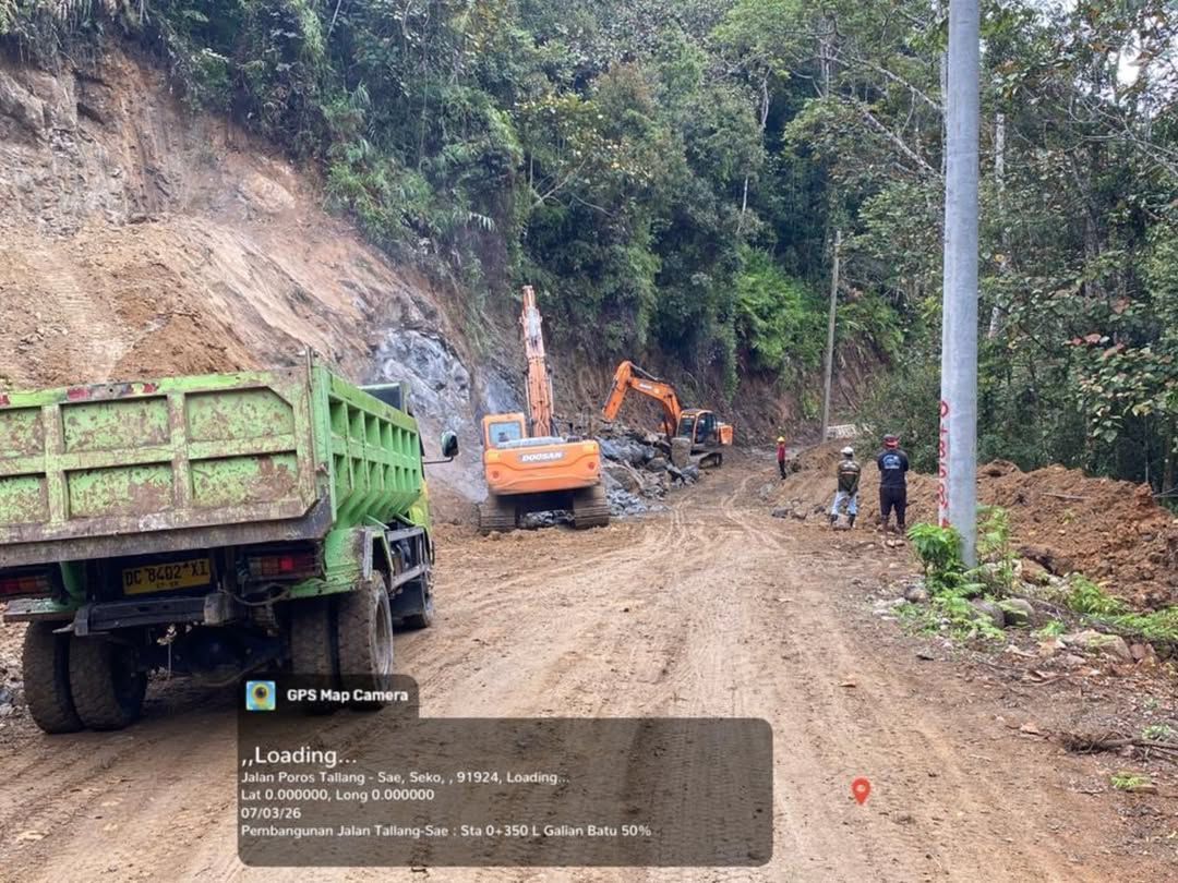Jalan Menuju Seko Akhirnya Dibangun, Gubernur Sulsel: Dikerjakan Bertahap