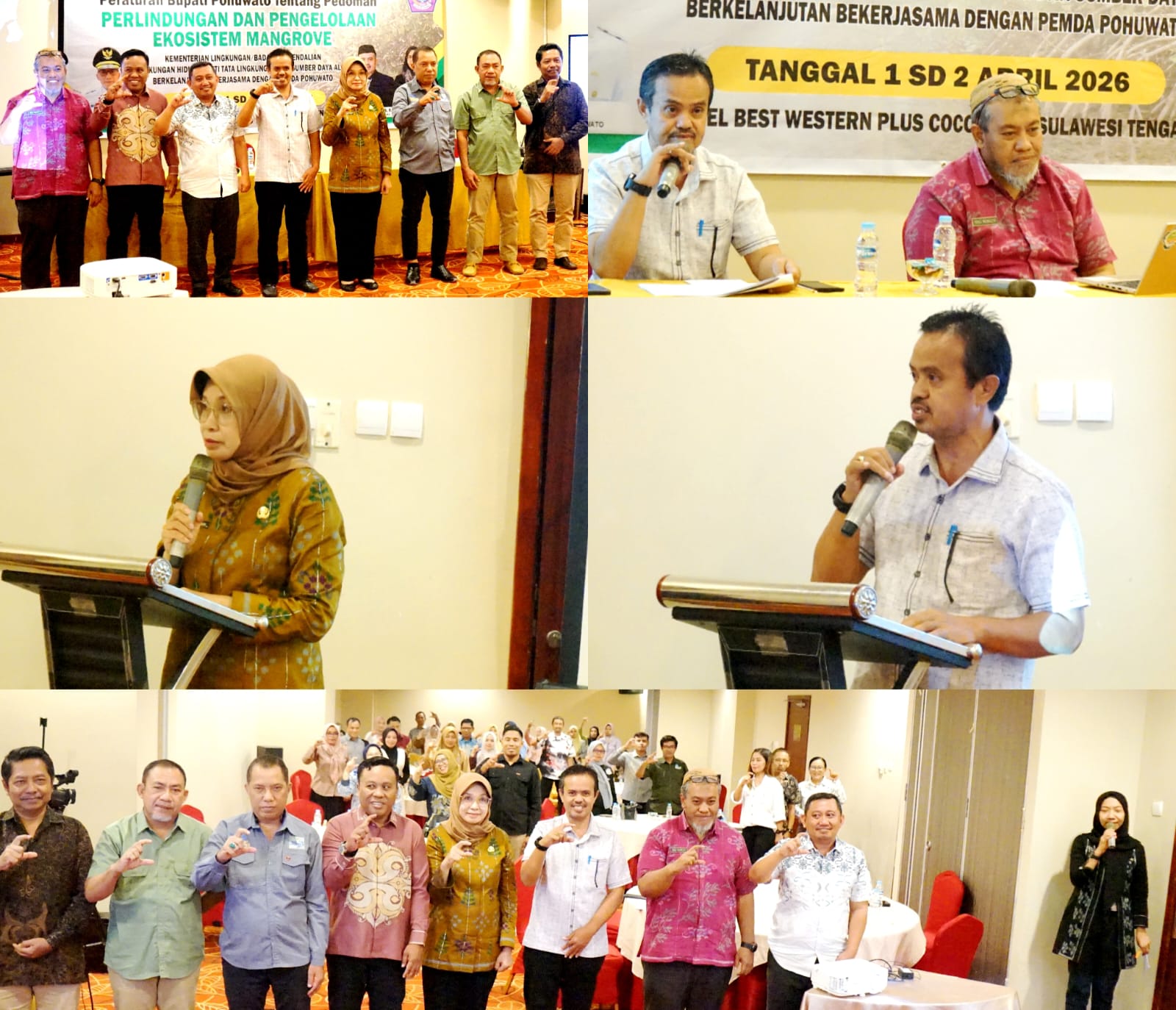 Asisten III Wakili Wali Kota Palu Hadiri Rapat Konsultasi Ranperbup Pedoman Perlindungan dan Pengelolaan Ekosistem Mangrove