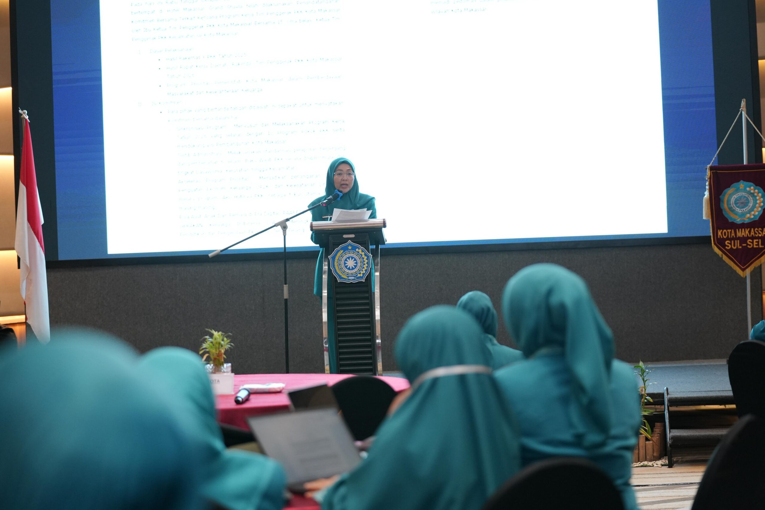 Rakerda TP PKK Kota Makassar 2026, Melinda Aksa Tegaskan Komitmen Jalankan Program Prioritas