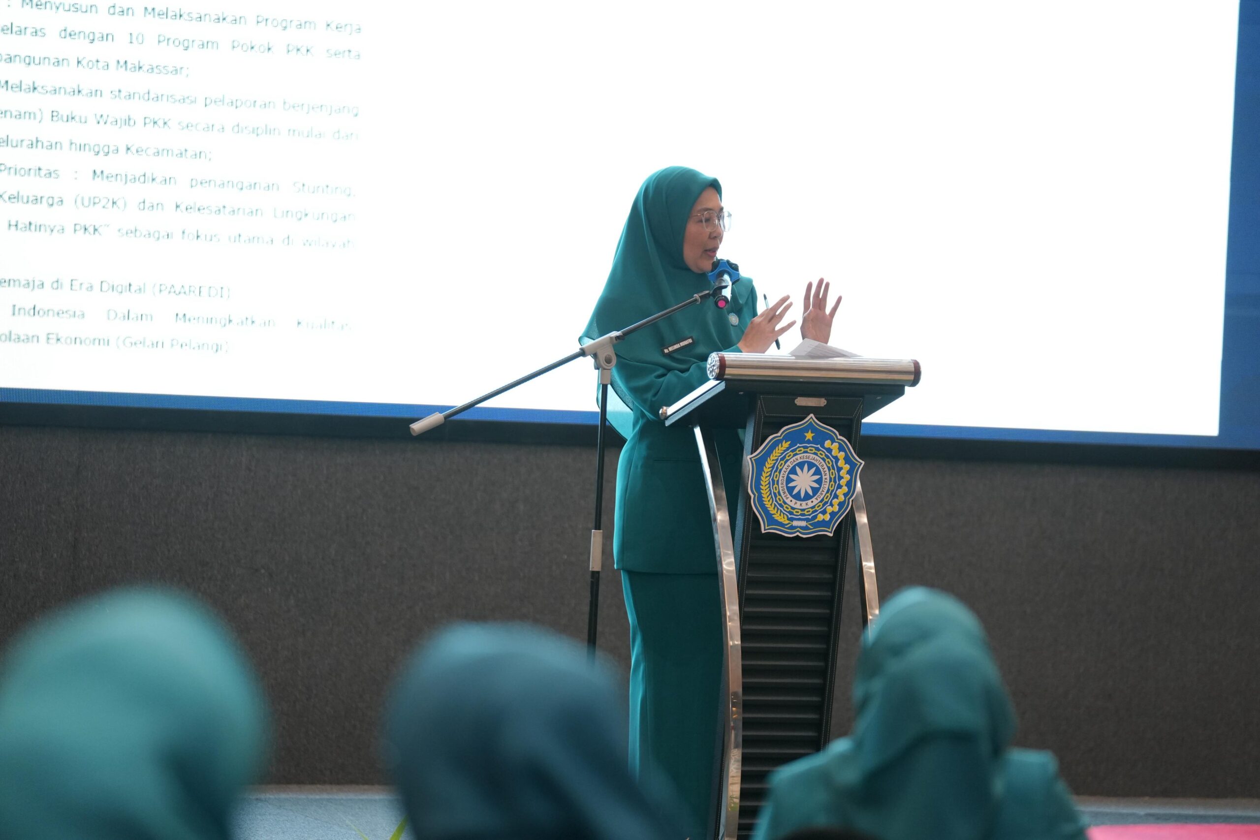 Melinda Aksa Buka Rakerda TP PKK Makassar 2026 Dorong Peran Kader Lewat Inovasi