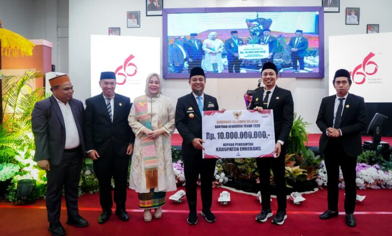 Di Hari Jadi Enrekang ke-66, Gubernur Sulsel: Enrekang Harus Tumbuh lewat Pertanian dan Infrastruktur