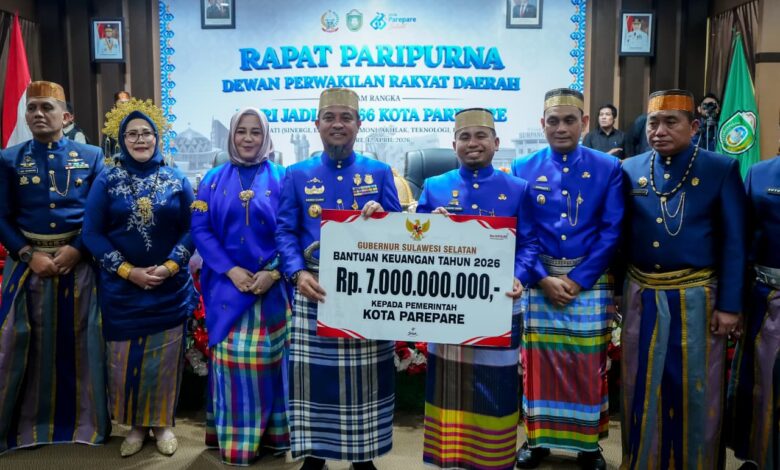 Gubernur Andi Sudirman Canangkan Kota Parepare sebagai Pusat Pertumbuhan Baru Sulsel