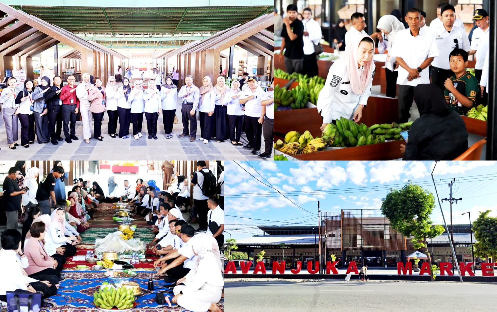 Wakil Wali Kota Palu Imelda Liliana Resmikan Tavanjuka Market Pasca Revitalisasi